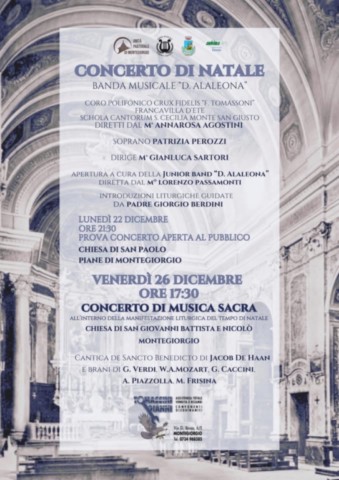 Concerto musica sacra 2025 Montegiorgio